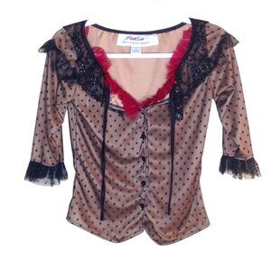 Sweeney Todd Blouse Top Small